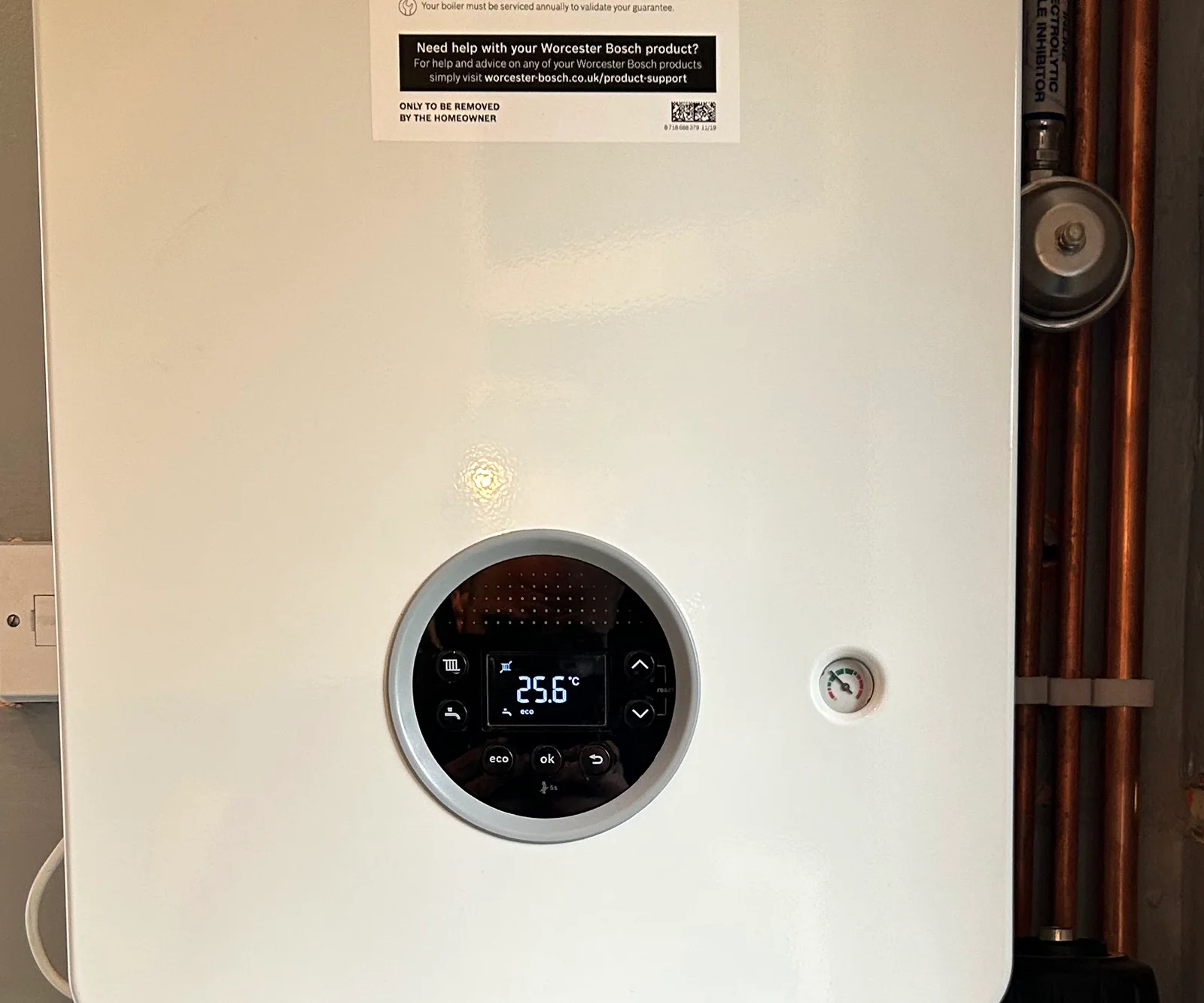 Boiler detail at a Nimbus project